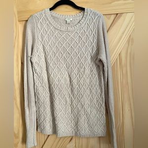 Jcew small cable knit sweater.